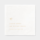 Topographie minimale simple et élégante Mariage ca (Recto)