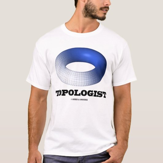 Topoloog (Torus) T-shirt (Voorkant)