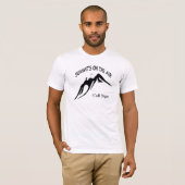 Topontmoetingen op het T-shirt van Air Silhouette  (Voorkant volledig)