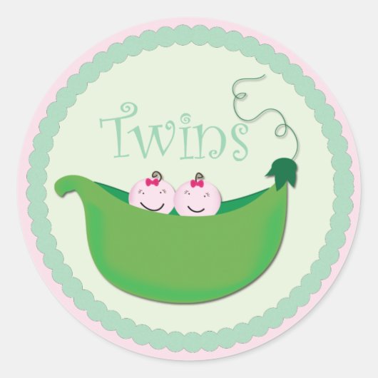 Toppers & Stickers Twin Girl Cupcake (Devant)