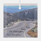 Tops de granit Auto Road Ornement en verre (Recto)