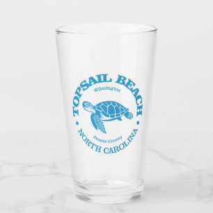Topsail Beach (zeeen schildpad) Glas