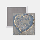 Topsail Island NC Magneet (Voorkant / Achterkant)