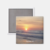 Topsail Island NC Magneet (Voorkant / Achterkant)