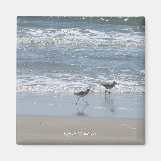 Topsail Island, NC Magnet (Devant)