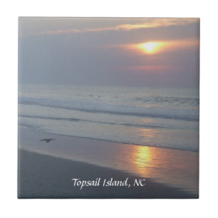 Topsail Island, NC Trivet/Tile Tegeltje