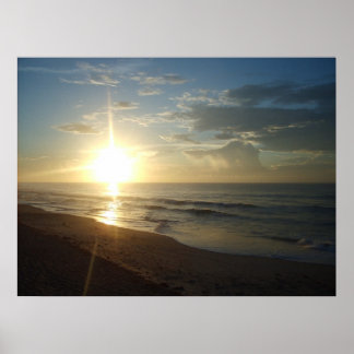 Topsail sunrise poster