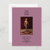 #TOPSUPERMODEL Ishah Laurah Uitnodiging Briefkaart (Voorkant / Achterkant)