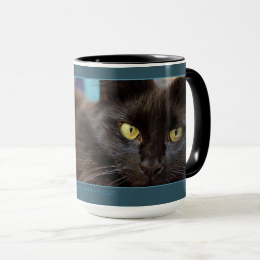 Topsy-Turvy: rechts naar boven en naar beneden! Mok (Voorkant rechts)