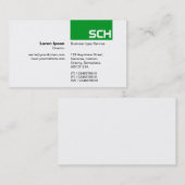 TopTag - Groen gras Visitekaartje (Voorkant / Achterkant)