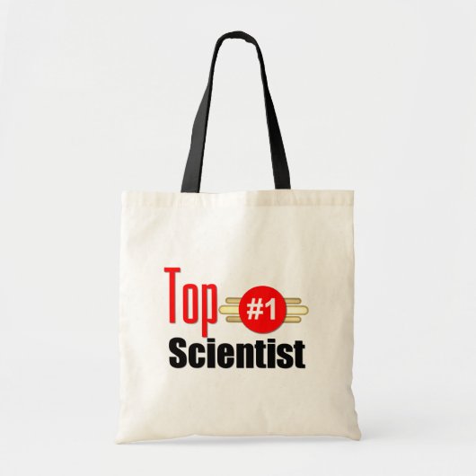 Topwetenschapper Tote Bag (Voorkant)