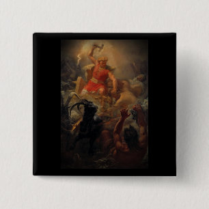 Tor Batles de Giants Vierkante Button 5,1 Cm