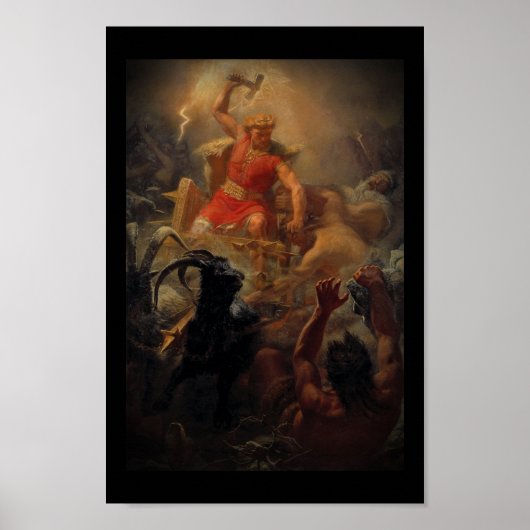 Tor Batting the Giants Poster (Voorkant)