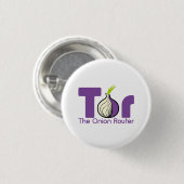 Tor - de Router van de Ui Ronde Button 3,2 Cm (Voorkant /achterkant)