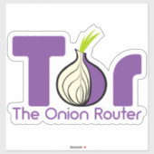 Tor - de Router van de Ui Sticker (Vel)