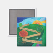 Tora-magneet planten magneet (Voorkant / Achterkant)