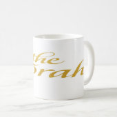 Torah Coffee Mug (Devant droit)