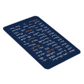 Torah Parshiot Parshas Weekly Readings in het Hebr Magneet (Rechterzijde)