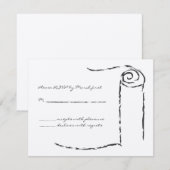 Torah Soll Bar Mitzvah RSVP (Devant / Derrière)