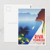 Torbole Garda Lake Italië Briefkaart (Voorkant / Achterkant)