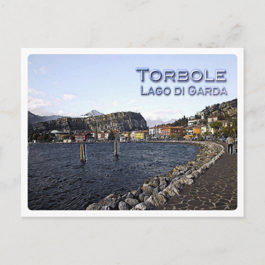 TORBOLE - Lake Garda - walk - Trentino - Briefkaart (Voorkant)