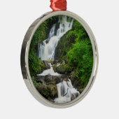 Torc waterfall schilderachtig, Ierland Metalen Ornament (Rechts)