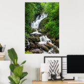 Torc waterfall schilderachtig, Ierland Poster (Thuiskantoor)