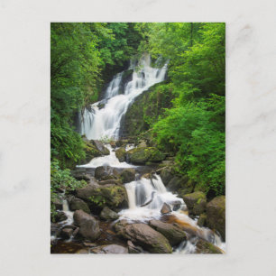 Torc-waterval landschappelijk, Ierland Briefkaart