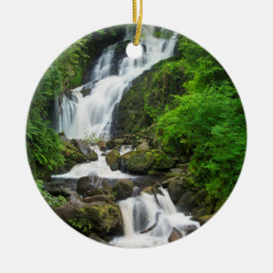 Torc-waterval landschappelijk, Ierland Keramisch Ornament