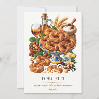 Torcetti – Klassiek Italiaans dessert Kaart