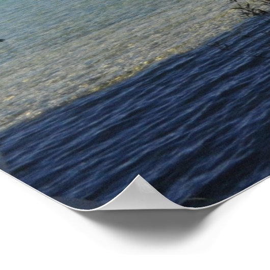 Torch Lake, MI Inspiration Poster (Coin)