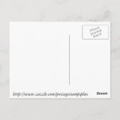 Torchading Pixie Fairy Briefkaart (Achterkant)