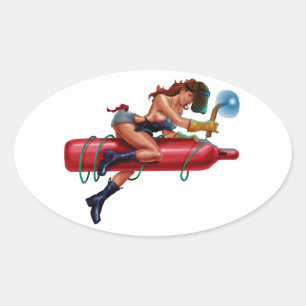 Torchin Ovale Sticker