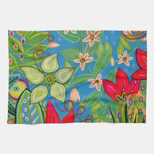 Torchon bleu ciel jour