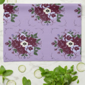 Torchon Bouquet de Violettes (Plié)