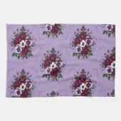Torchon Bouquet de Violettes (Horizontal)