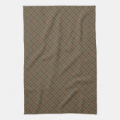Torchon Brooks Camel bleu rouge Tattersall (Vertical)