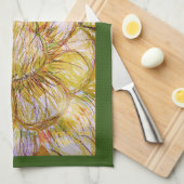 Torchon Camellia Jaune (Quart Plié)