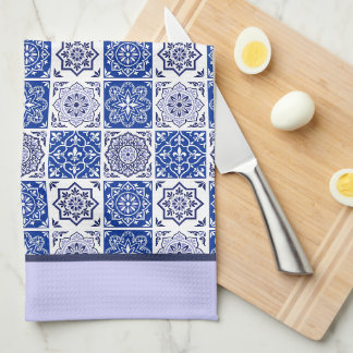 Torchon de cuisine à motif de carreaux portugais b