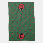 Torchon de cuisine à pois ladybug (Vertical)