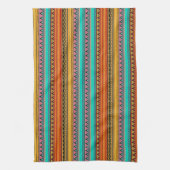 Torchon de cuisine à rayures aztèques (Vertical)