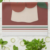 Torchon de cuisine aux tomates de ferme (Plié)