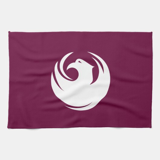 Torchon de cuisine avec drapeau de Phoenix, Arizon (Horizontal)