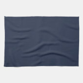 Torchon de cuisine bleu nuit foncé (Horizontal)