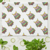 Torchon de cuisine Bright Owl (Plié)