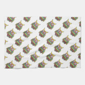 Torchon de cuisine Bright Owl (Horizontal)