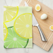 Torchon de cuisine cadeau citron vert (Quart Plié)