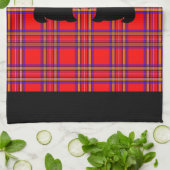 Torchon de cuisine cadeau Térriers Écossais (Plié)