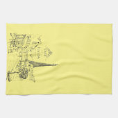 Torchon de cuisine Café Paris (Horizontal)