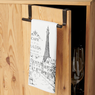 Torchon de cuisine Café Paris